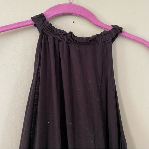 LOFT high neck flounce ruffle dress - Picture 7 of 8